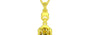 Panchdhatu Ceylon Yellow Sapphire Pendant Rare Quality (P6)