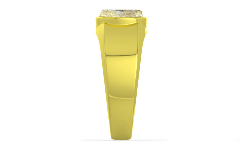 Panchdhatu Ceylon Yellow Sapphire Ring Fine Quality (R10)