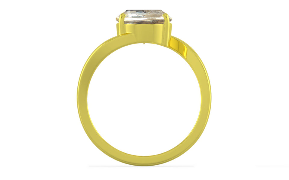 Panchdhatu Ceylon Yellow Sapphire Ring Rare Quality (R2)