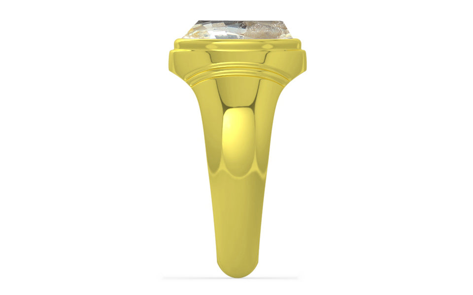 Panchdhatu Ceylon Yellow Sapphire Ring Fine Quality (R7)