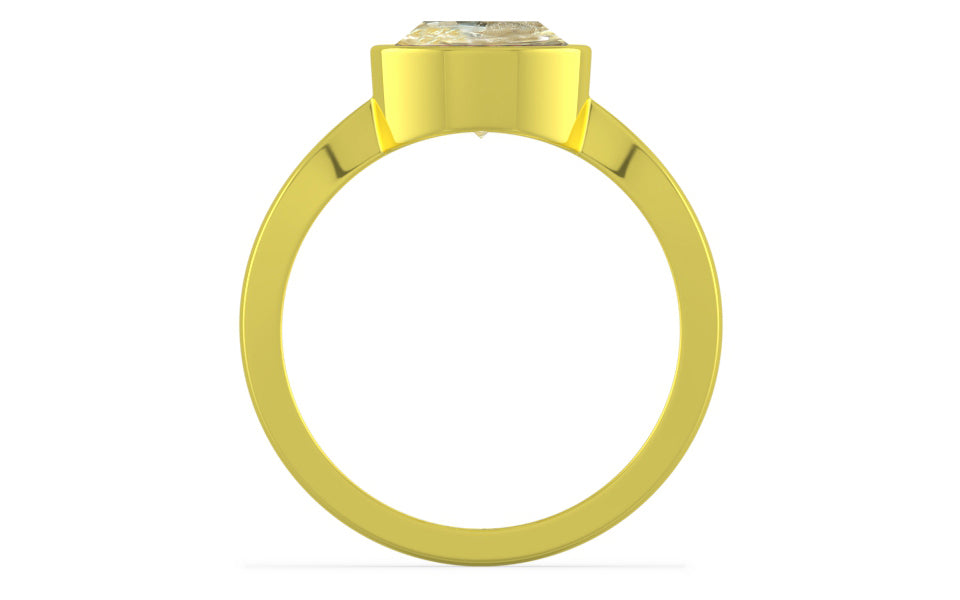 Panchdhatu Ceylon Yellow Sapphire Ring Fine Quality (R9)