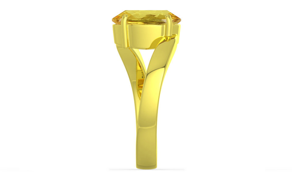 Panchdhatu Ceylon Yellow Sapphire Ring Limited Quality (R2)