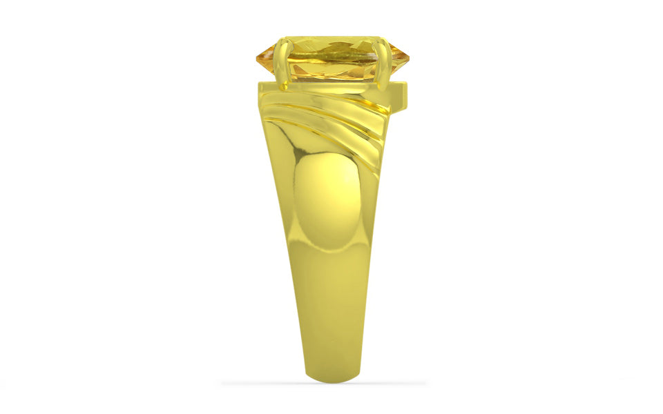 Panchdhatu Ceylon Yellow Sapphire Ring Limited Quality (R4)
