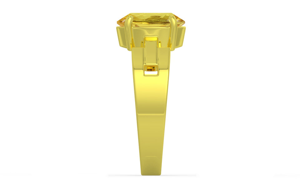 Panchdhatu Ceylon Yellow Sapphire Ring Limited Quality (R8)