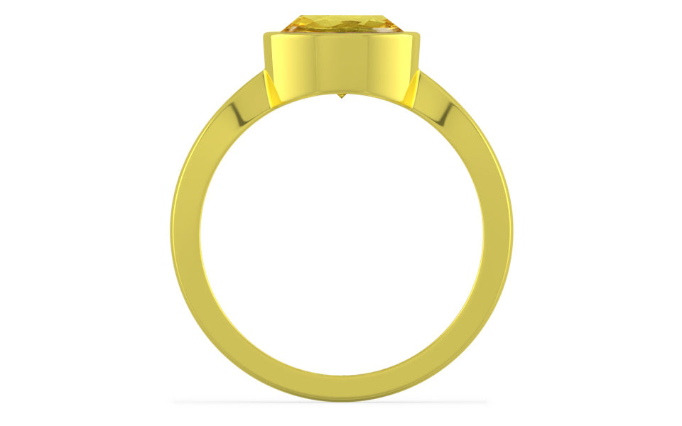 Panchdhatu Ceylon Yellow Sapphire Ring Limited Quality (R9)