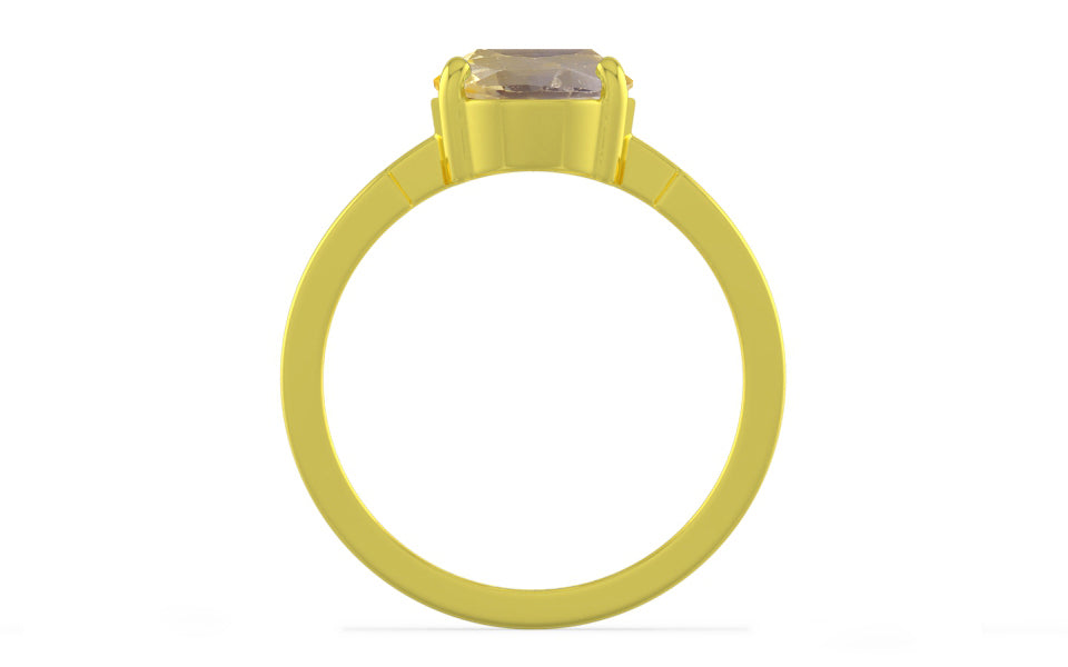 Panchdhatu Ceylon Yellow Sapphire Ring Prime Quality (R8)