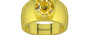 Panchdhatu Ceylon Yellow Sapphire Ring Rare Quality (R1)