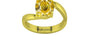 Panchdhatu Ceylon Yellow Sapphire Ring Rare Quality (R2)