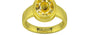 Panchdhatu Ceylon Yellow Sapphire Ring Rare Quality (R3)