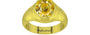 Panchdhatu Ceylon Yellow Sapphire Ring Rare Quality (R7)