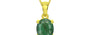Panchdhatu Emerald Pendant Fine Quality (P10)