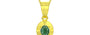 Panchdhatu Emerald Pendant Fine Quality (P11)