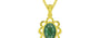 Panchdhatu Emerald Pendant Fine Quality (P3)