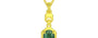 Panchdhatu Emerald Pendant Fine Quality (P6)