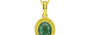 Panchdhatu Emerald Pendant Fine Quality (P7)