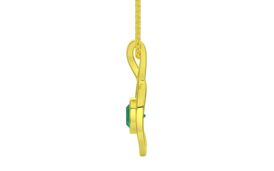 Panchdhatu Emerald Pendant Limited Quality (P1)