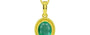 Panchdhatu Emerald Pendant Limited Quality (P7)