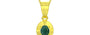 Panchdhatu Emerald Pendant Prime Quality (P11)