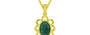 Panchdhatu Emerald Pendant Prime Quality (P3)
