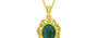 Panchdhatu Emerald Pendant Prime Quality (P5)