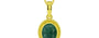 Panchdhatu Emerald Pendant Prime Quality (P7)