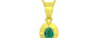 Panchdhatu Emerald Pendant Rare Quality (P11)