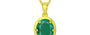 Panchdhatu Emerald Pendant Rare Quality (P8)