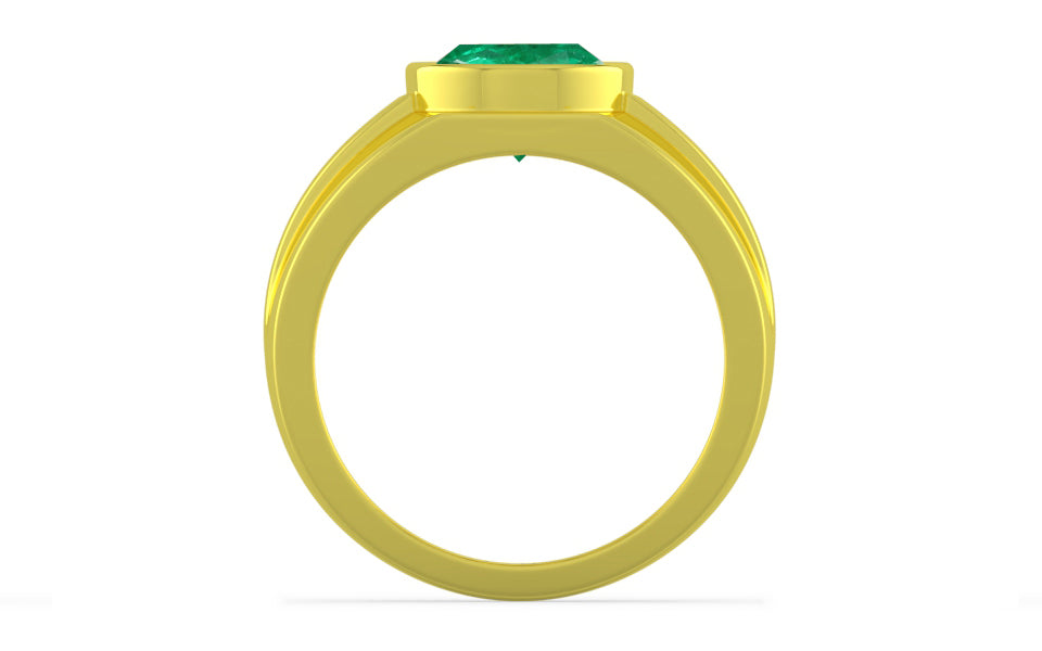 Panchdhatu Emerald Ring Rare Quality (R1)