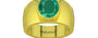Panchdhatu Emerald Ring Rare Quality (R1)