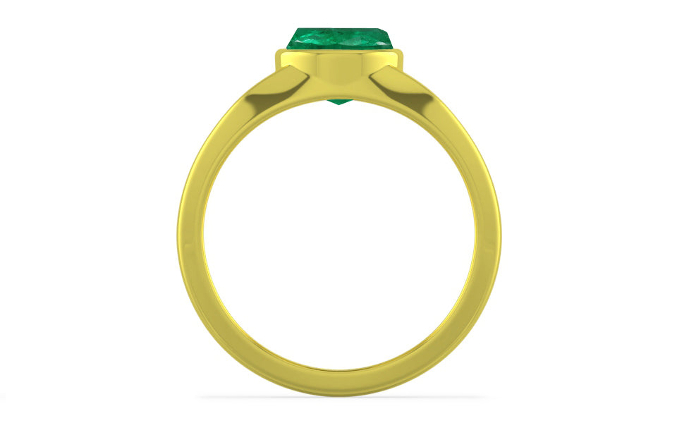 Panchdhatu Emerald Ring Rare Quality (R10)