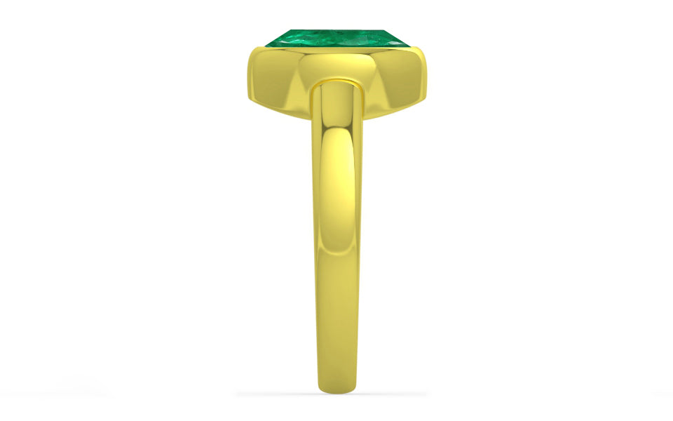 Panchdhatu Emerald Ring Rare Quality (R6)