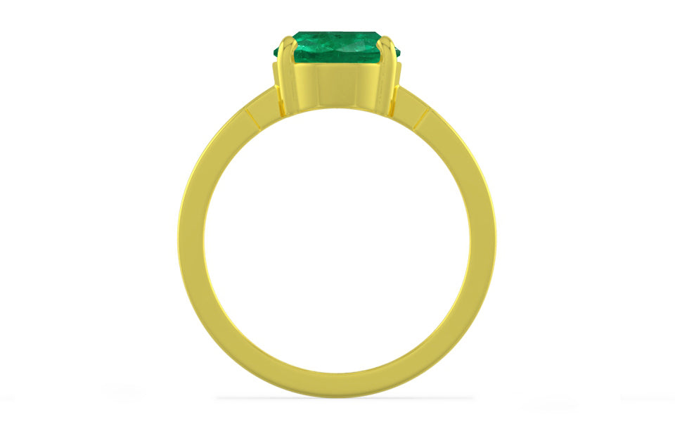 Panchdhatu Emerald Ring Rare Quality (R8)