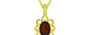 Panchdhatu Hessonite Garnet Pendant Fine Quality (P3)