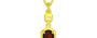 Panchdhatu Hessonite Garnet Pendant Fine Quality (P6)