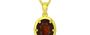 Panchdhatu Hessonite Garnet Pendant Fine Quality (P8)