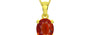 Panchdhatu Hessonite Garnet Pendant Limited Quality (P10)
