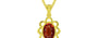Panchdhatu Hessonite Garnet Pendant Limited Quality (P3)