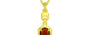 Panchdhatu Hessonite Garnet Pendant Prime Quality (P6)