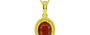 Panchdhatu Hessonite Garnet Pendant Prime Quality (P7)