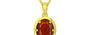 Panchdhatu Hessonite Garnet Pendant Prime Quality (P8)