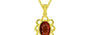 Panchdhatu Hessonite Garnet Pendant Rare Quality (P3)