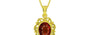Panchdhatu Hessonite Garnet Pendant Rare Quality (P5)
