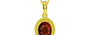 Panchdhatu Hessonite Garnet Pendant Rare Quality (P7)