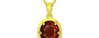 Panchdhatu Hessonite Garnet Pendant Rare Quality (P8)