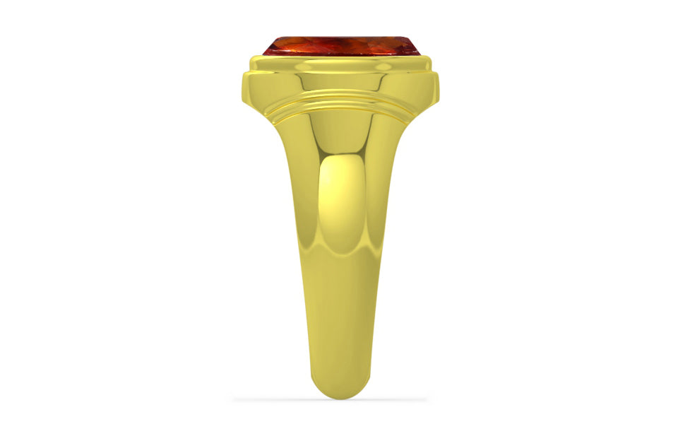 Panchdhatu Hessonite Garnet Ring Limited Quality (R7)