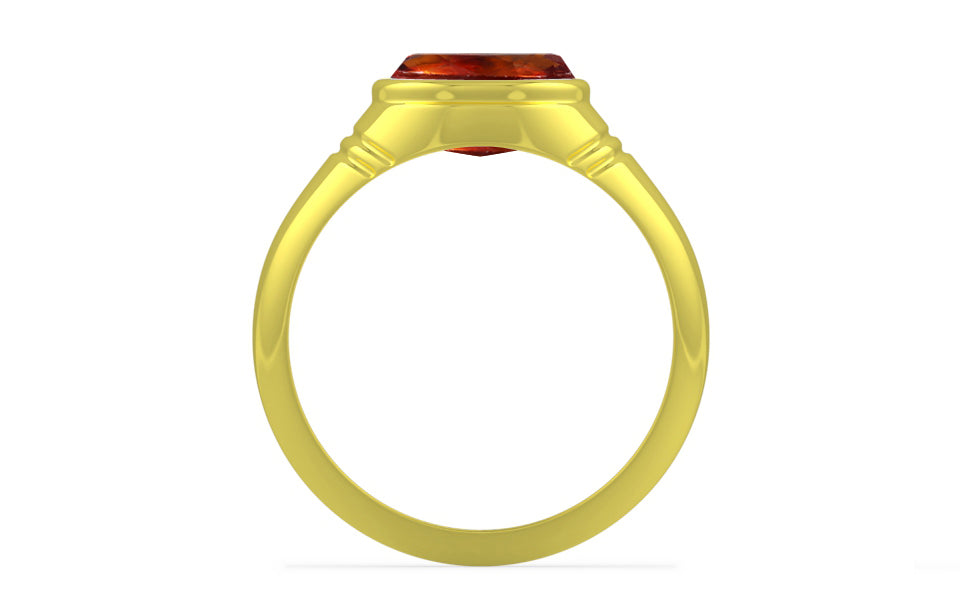 Panchdhatu Hessonite Garnet Ring Limited Quality (R7)