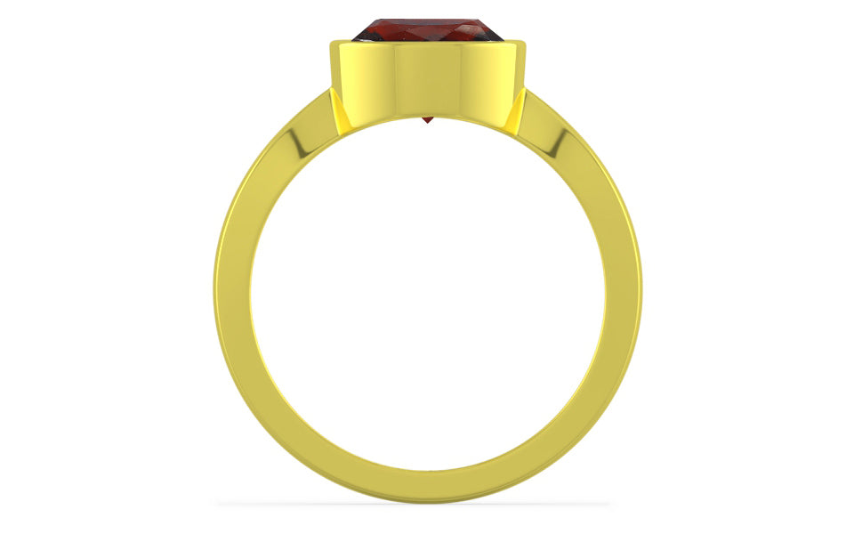 Panchdhatu Hessonite Garnet Ring Prime Quality (R9)