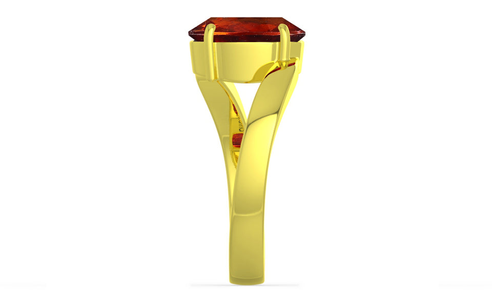 Panchdhatu Hessonite Garnet Ring Rare Quality (R2)