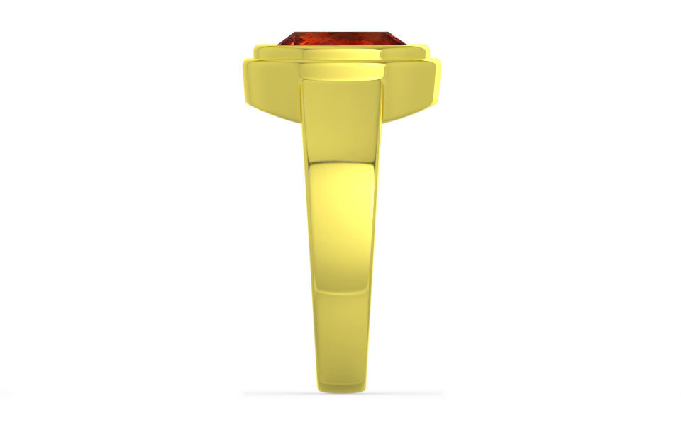 Panchdhatu Hessonite Garnet Ring Rare Quality (R3)