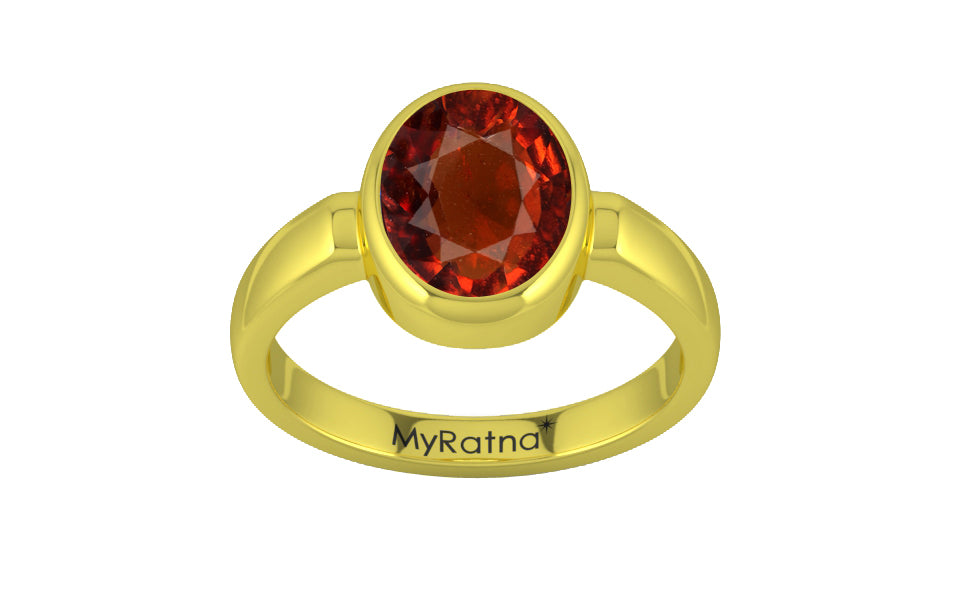 Panchdhatu Hessonite Garnet Ring Rare Quality (R6)